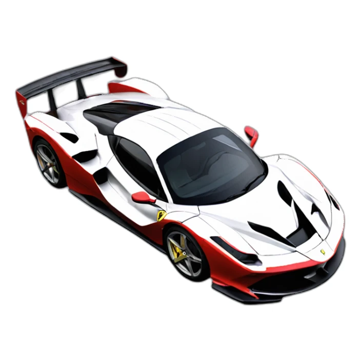 Hiperrealist-Ferrari SF90 sticker