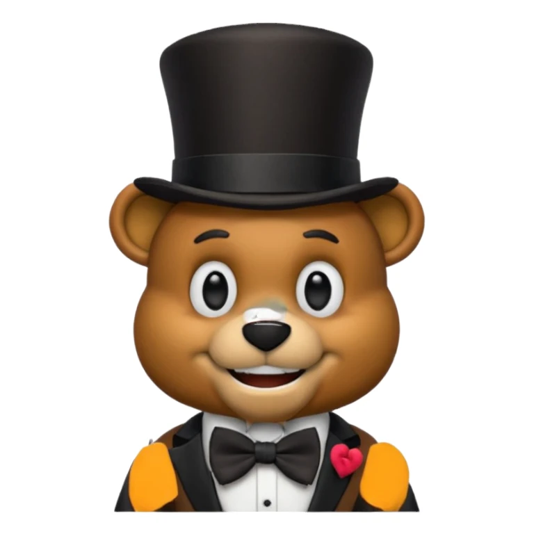 Freddy fazbear sticker