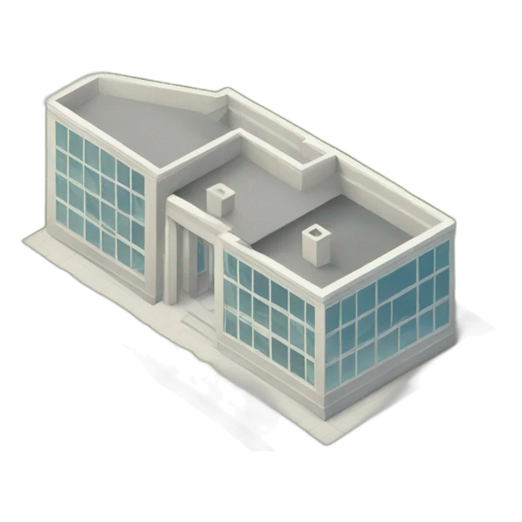 Isometric Architecture sticker