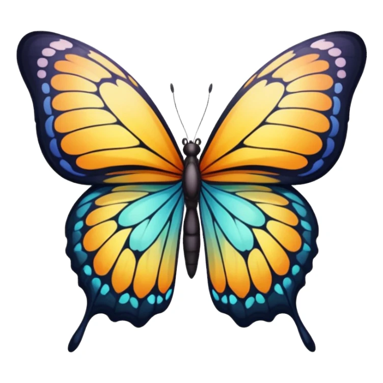 Butterfly Wings sticker