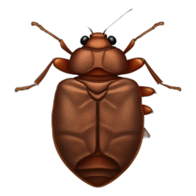 Bed bug sticker