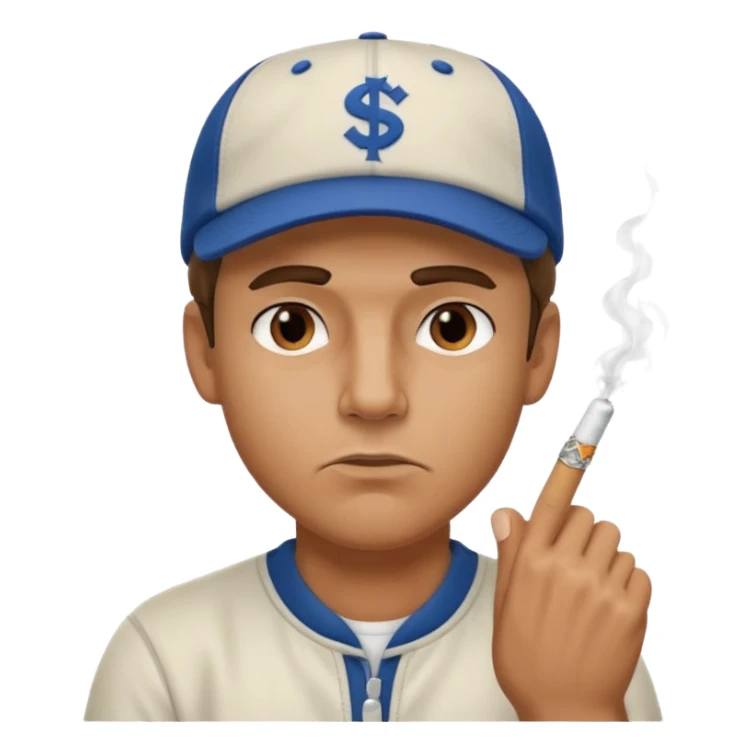 😎✌️🚬👊🧢 sticker