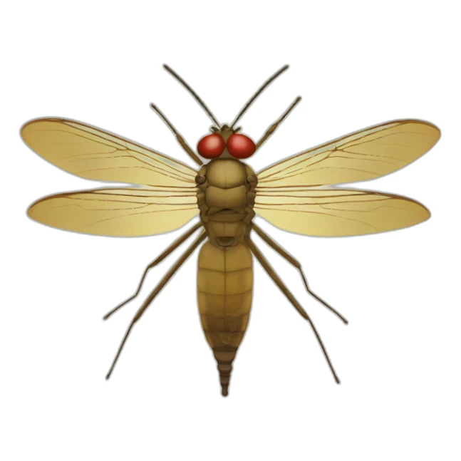 Dead mosquitoe sticker