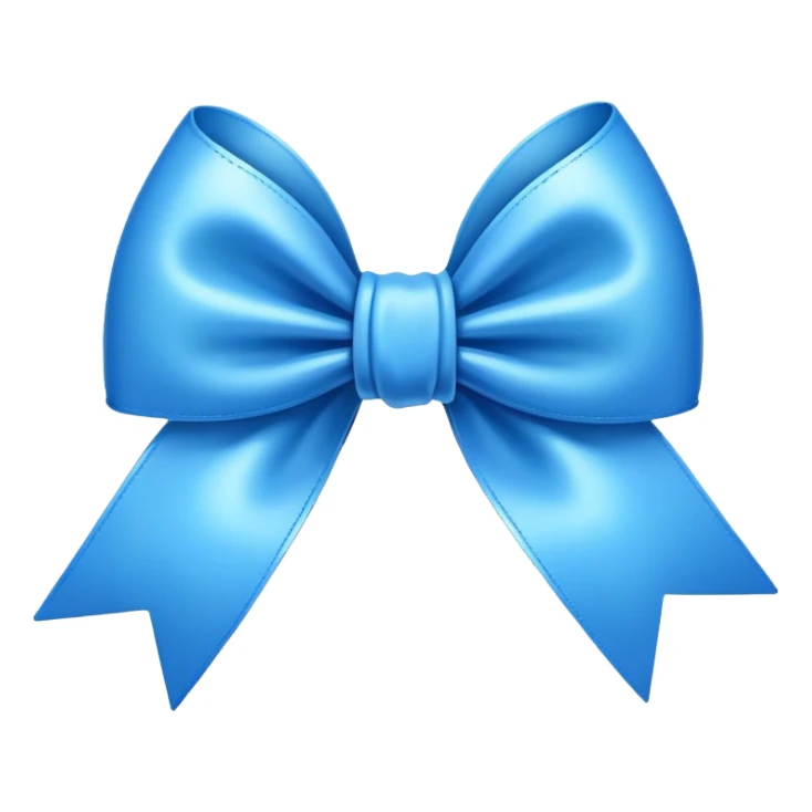 Fiocco azzurro  sticker