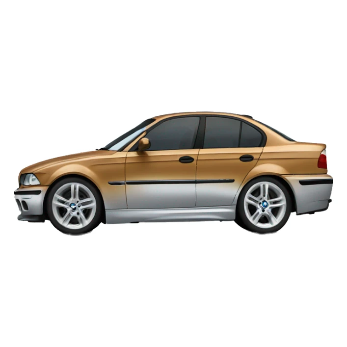 bmw e46 sedan sticker