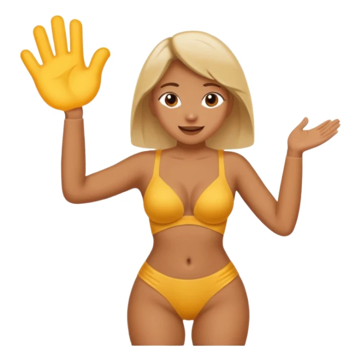 booty clapping and jiggling sticker