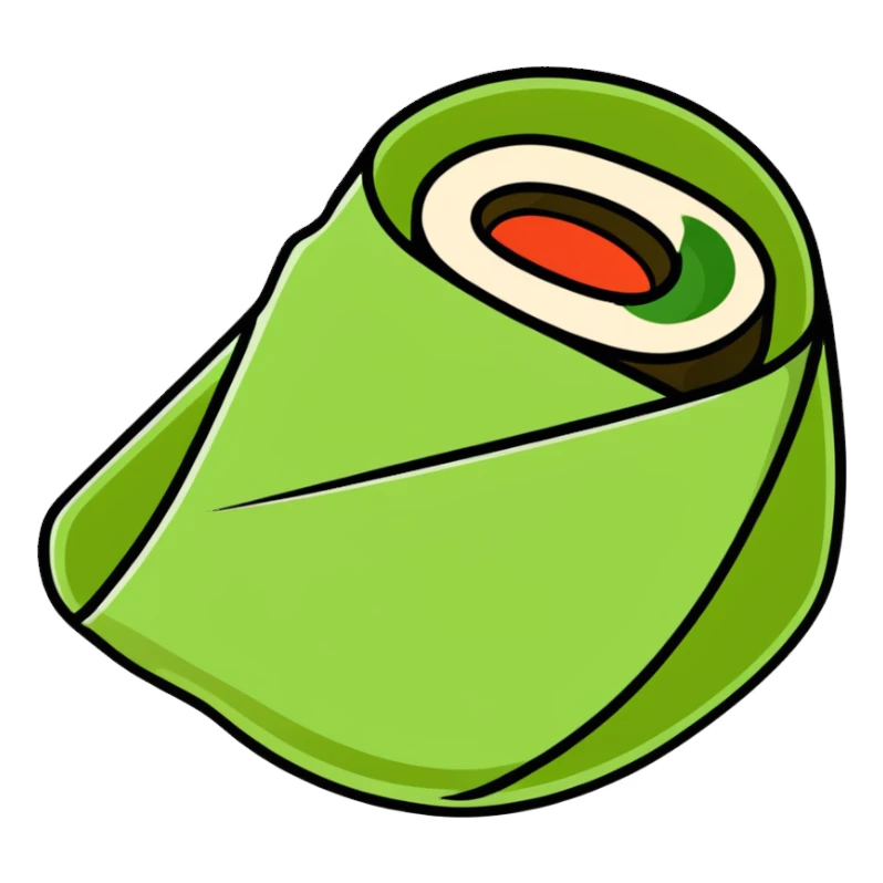 temaki handroll sushi sticker