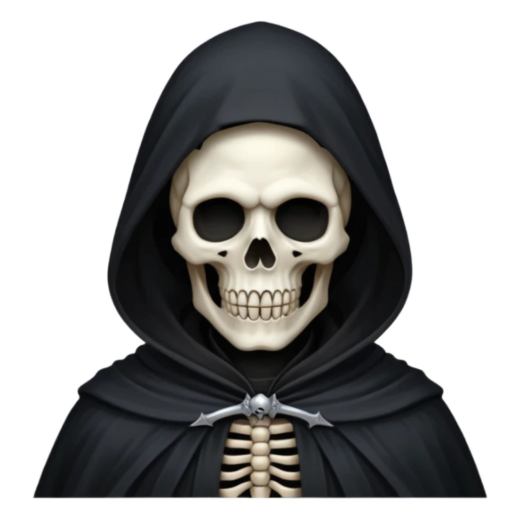 Grim Reaper gothic  sticker