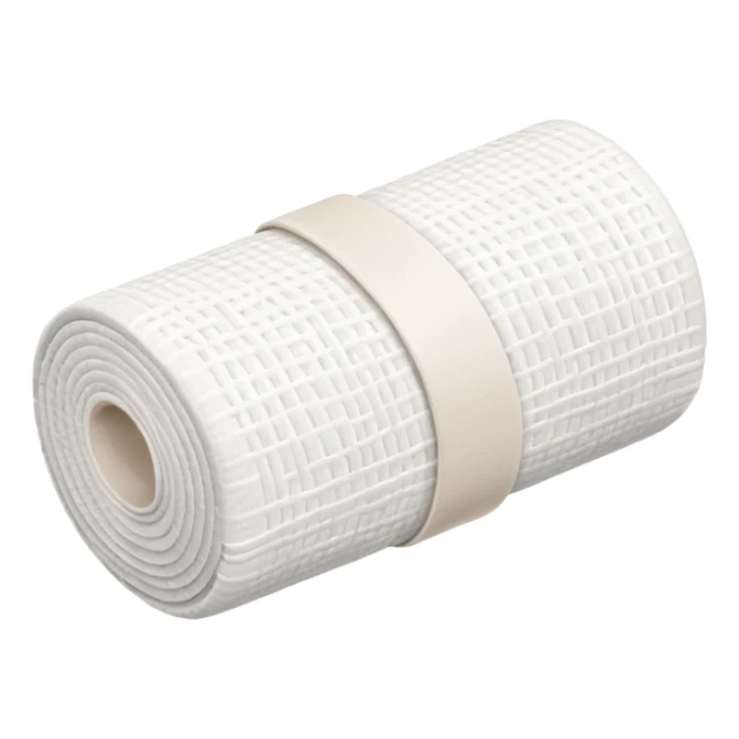 bandage roll, no blue  sticker