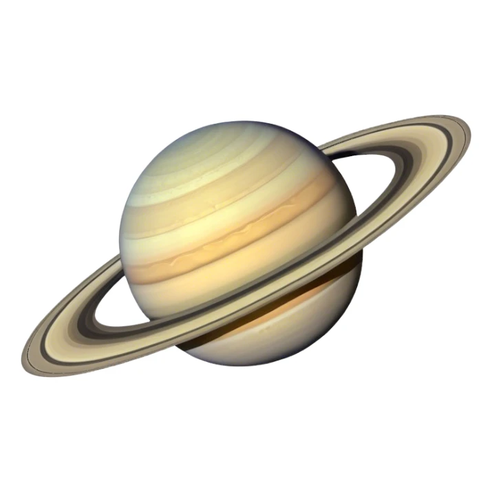 Planet Saturn sticker