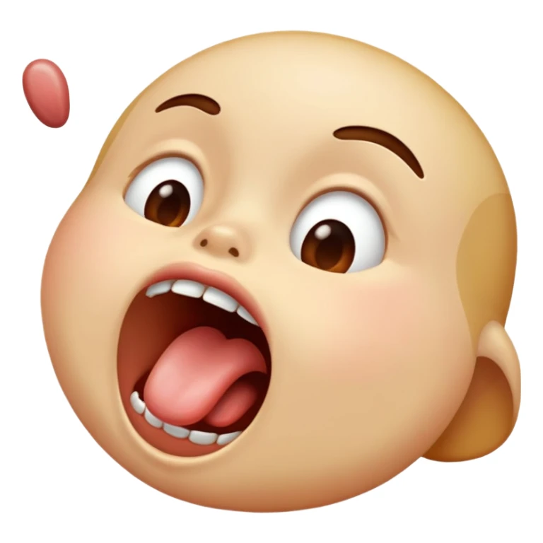 licking the air sticker