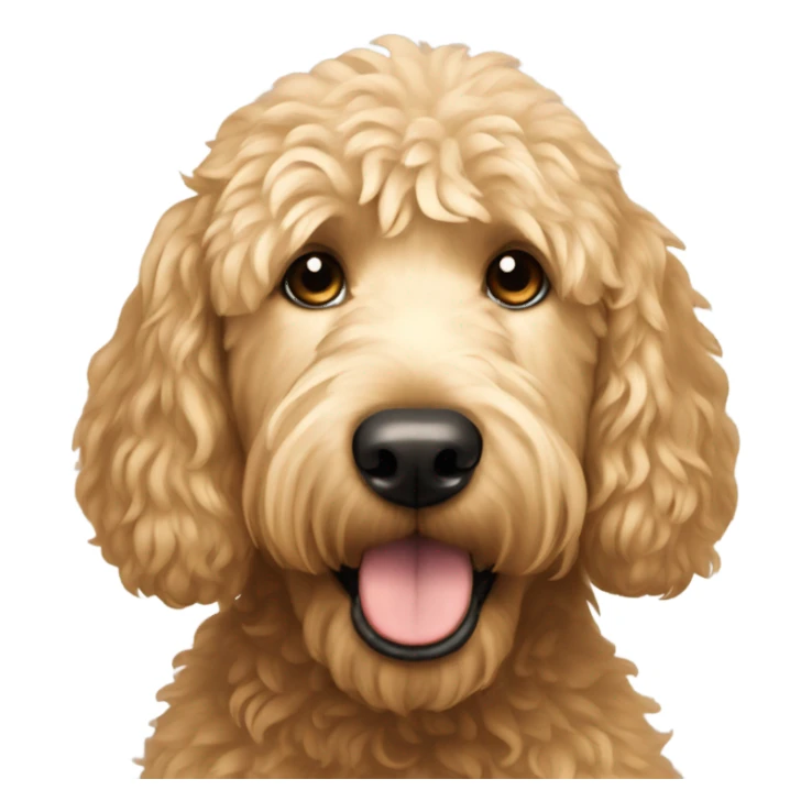 Golden doodle sticker