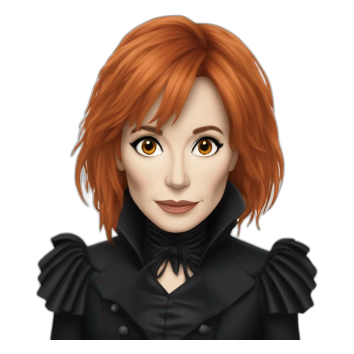 Mylène Farmer nevermore 2023 sticker