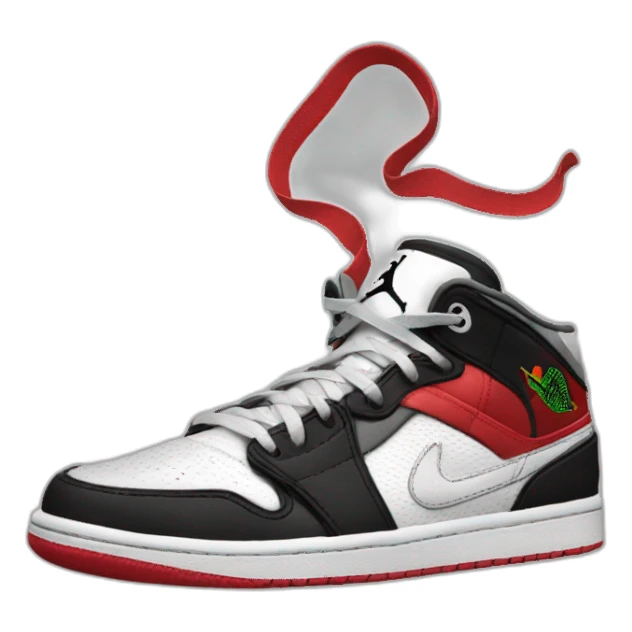 Air Jordan mid si  sticker