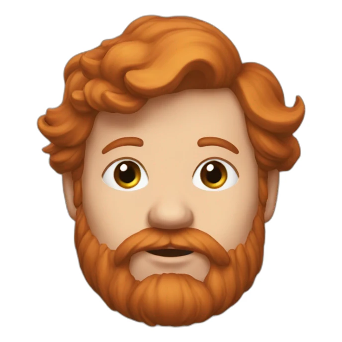 rousse gros nez sticker