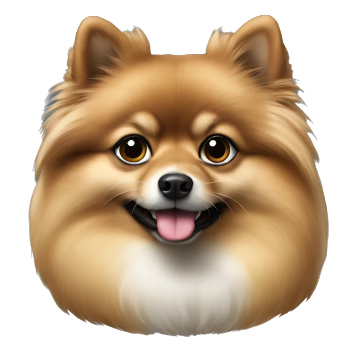 pomerania sable  sticker
