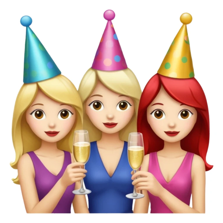 drinks with the girls sticker