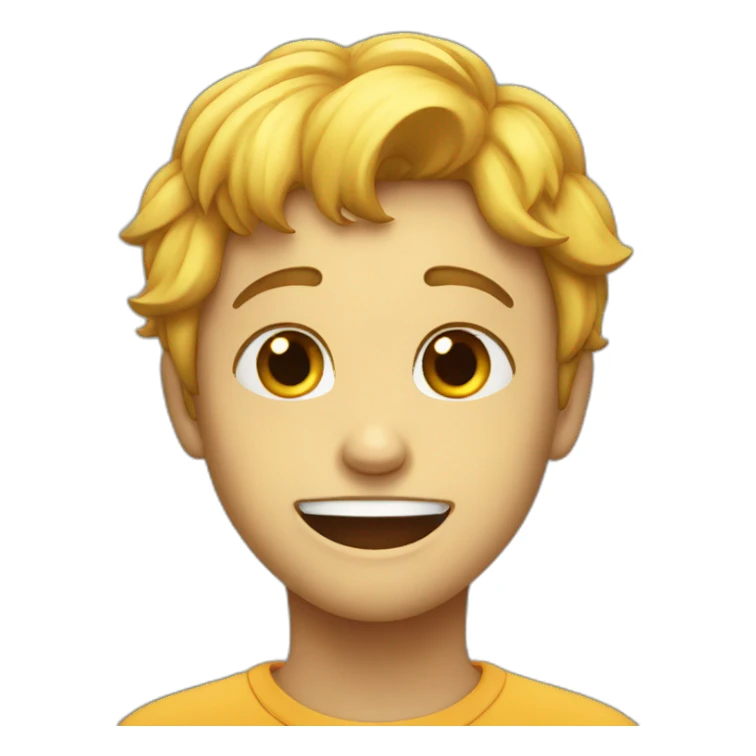 Smile and cry sticker