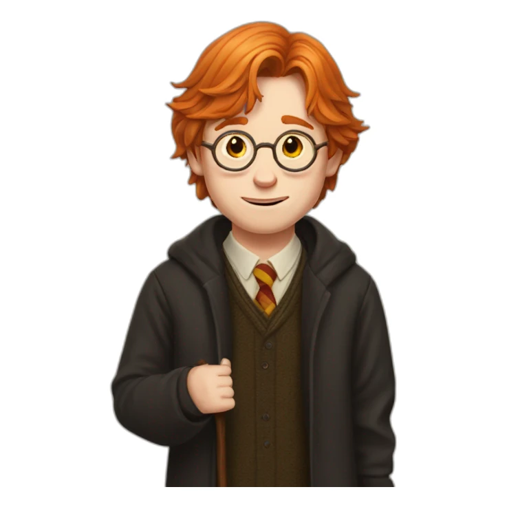 Ron weasley, harry potter sticker