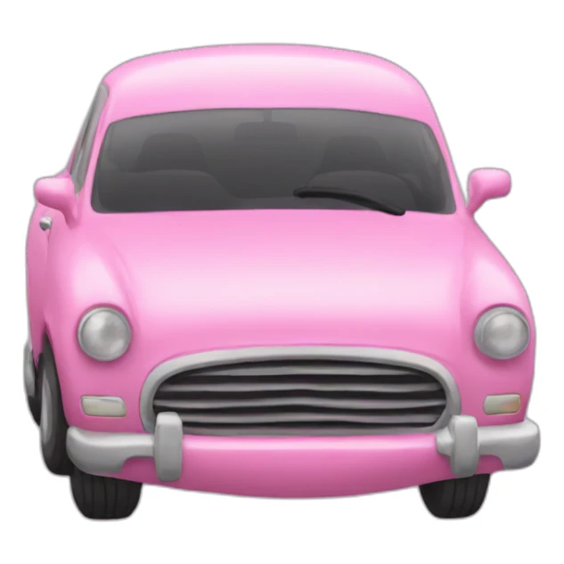 pinkcar sticker