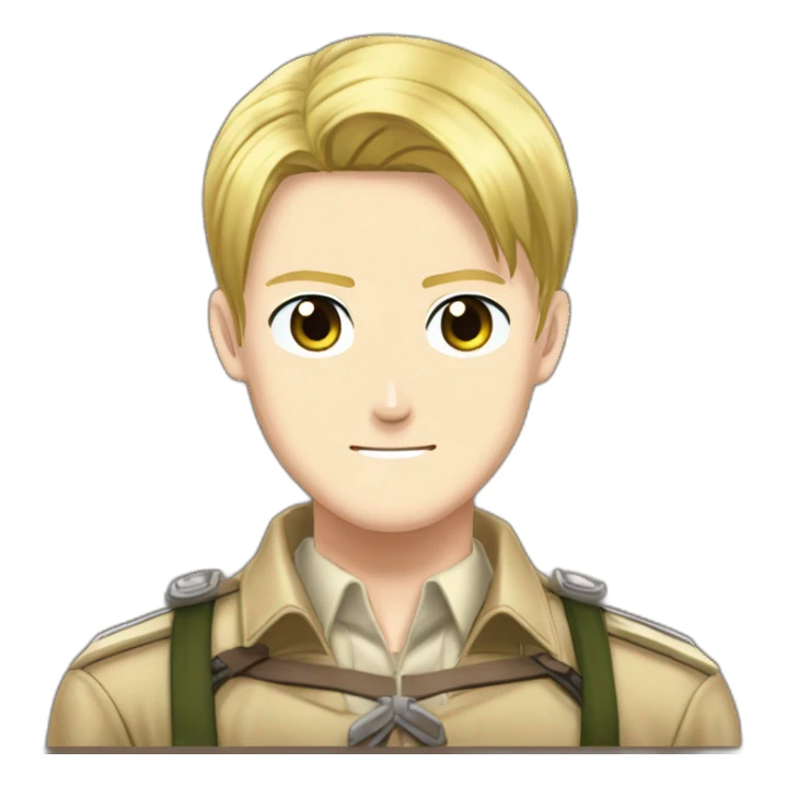 Commander Erwin smith shingeki no kyojin sticker