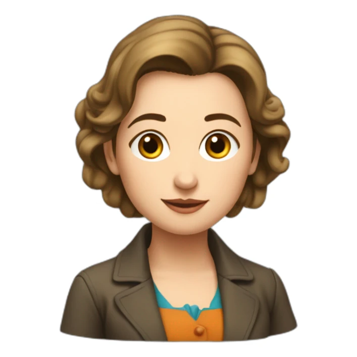 mathilde panot grosse et huileuse sticker