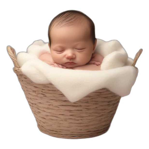 Newborn photography sticker