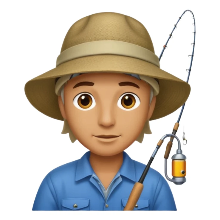 Fishing guide sticker