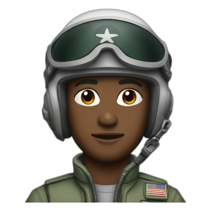 fighter jet pilot sticker