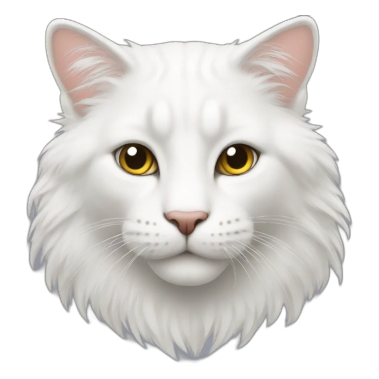 white main coone sticker