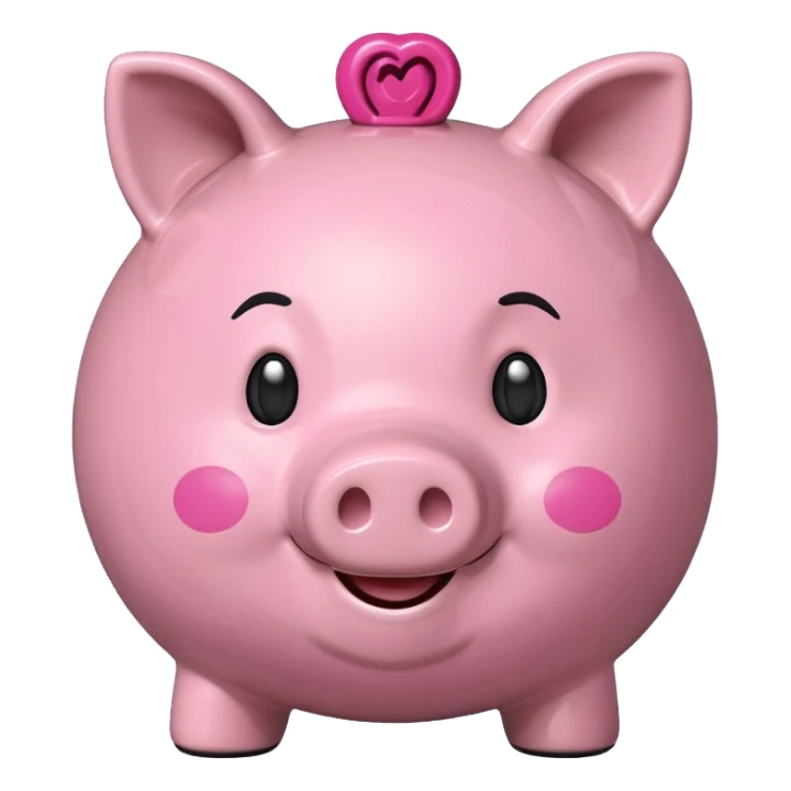 
piggy bank sticker