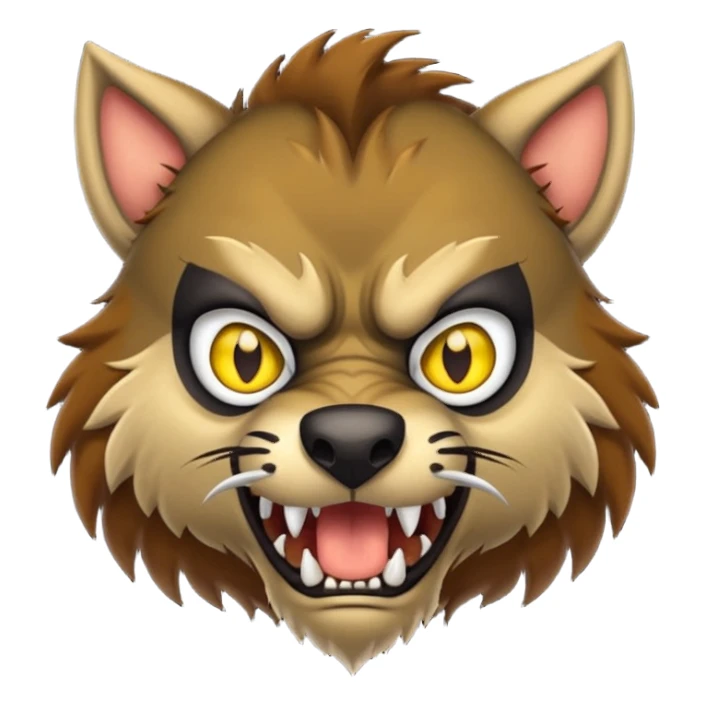 create a dnd style gnoll.png using 48x48 pixels size sticker