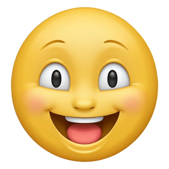 laughing face emoji sticker