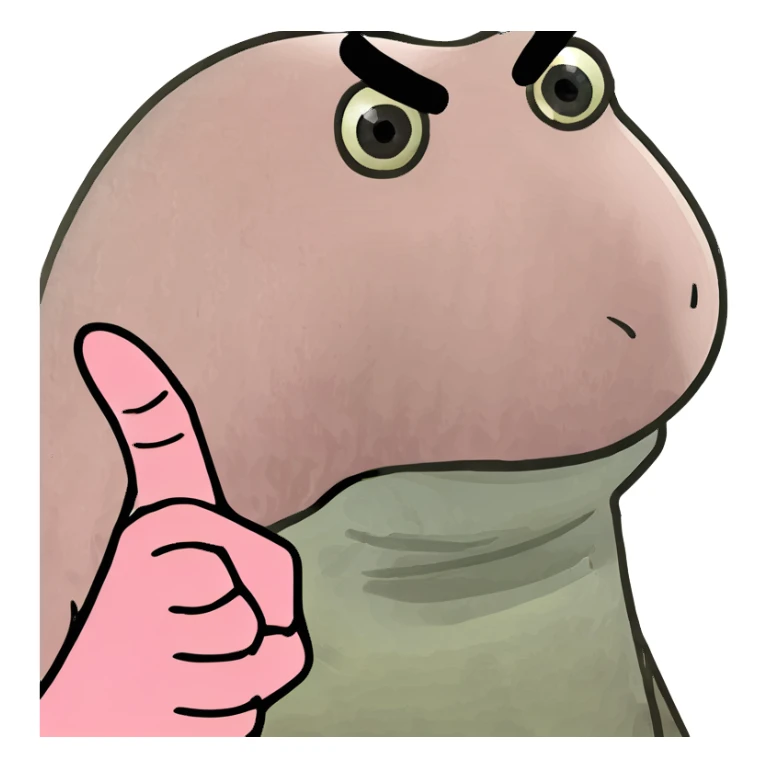 pink middle finger sticker