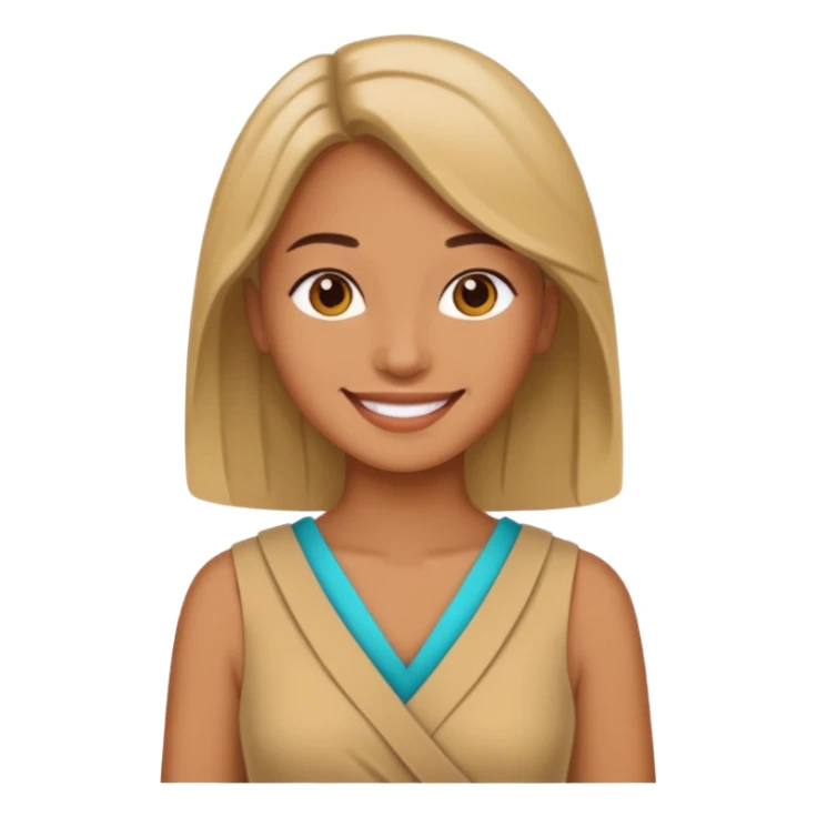 Modern dress sticker