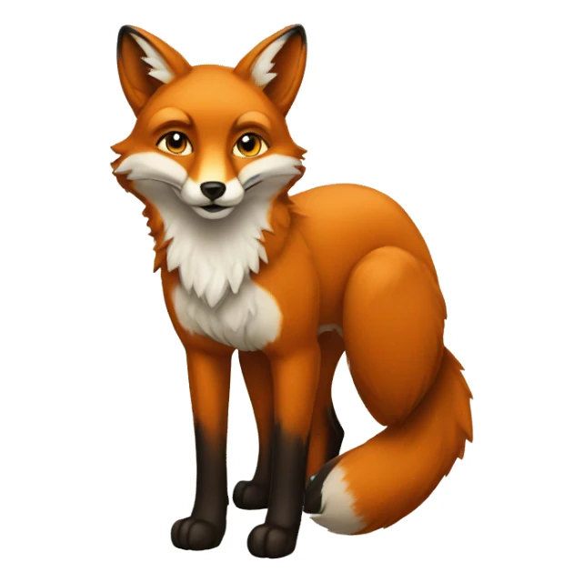 Jewish fox sticker