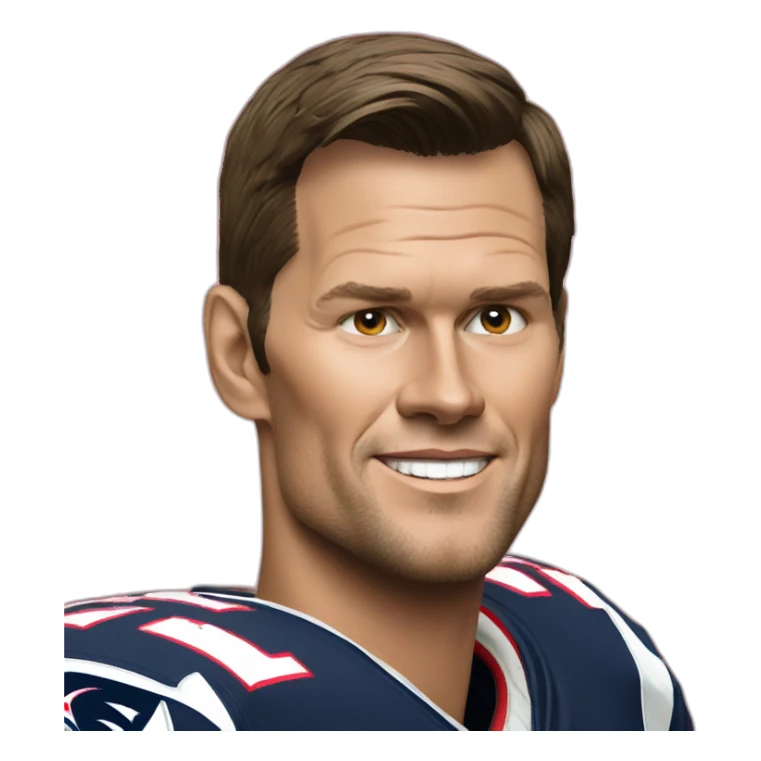Tom brady boston sticker