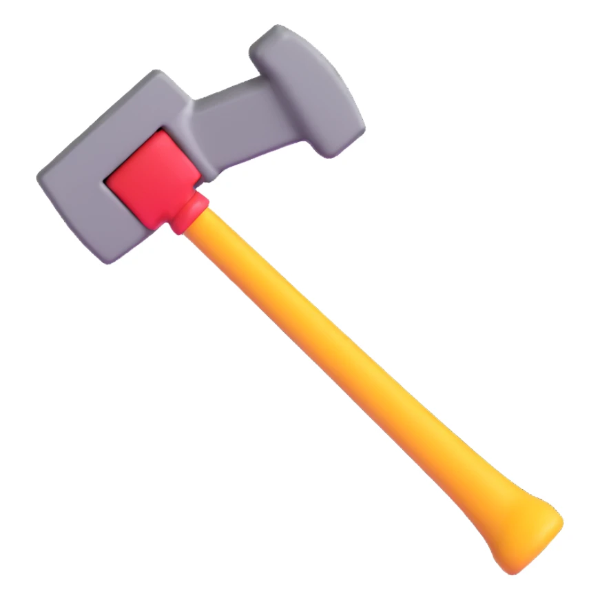 hammer sticker