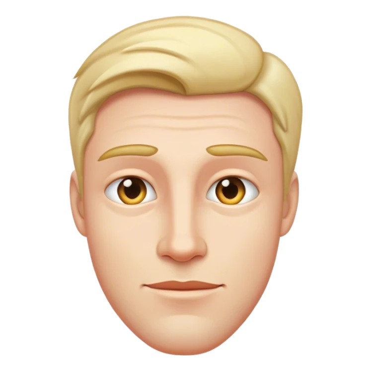 A full-length man sticker