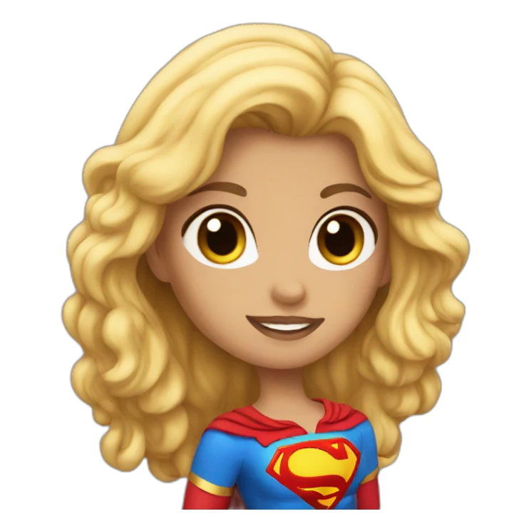 super girl sticker