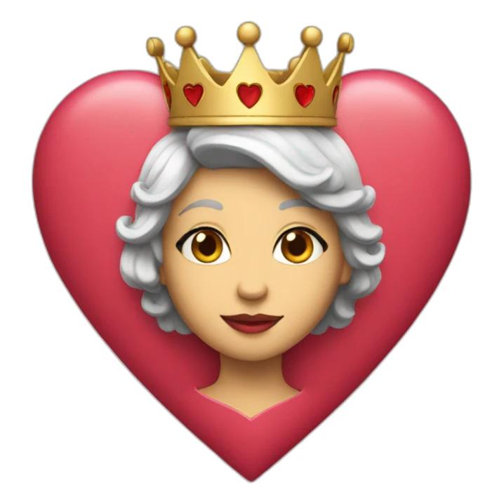 Queen Heart sticker