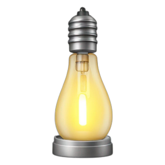 Low energie lamp sticker