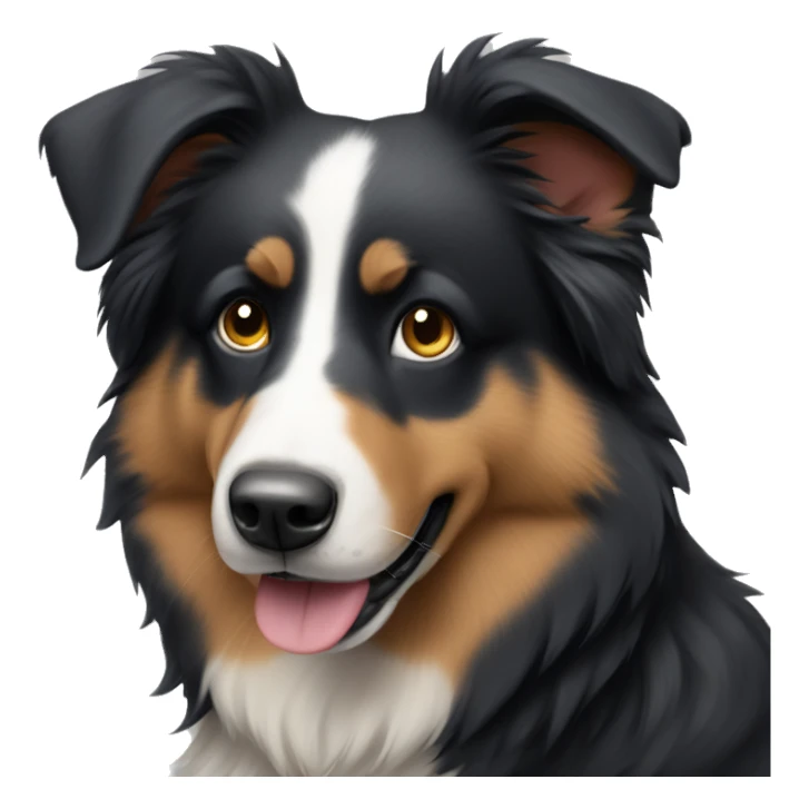 Australian sheppard mirlo sticker