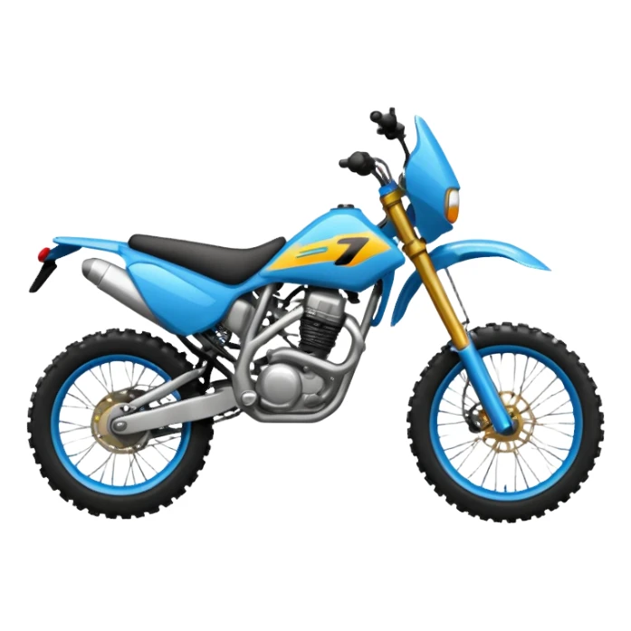 enduro bike sticker