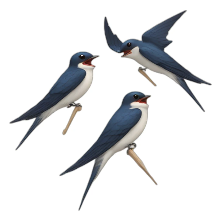 swallows sticker