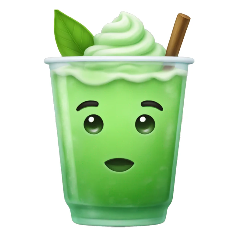 Iced matcha  sticker