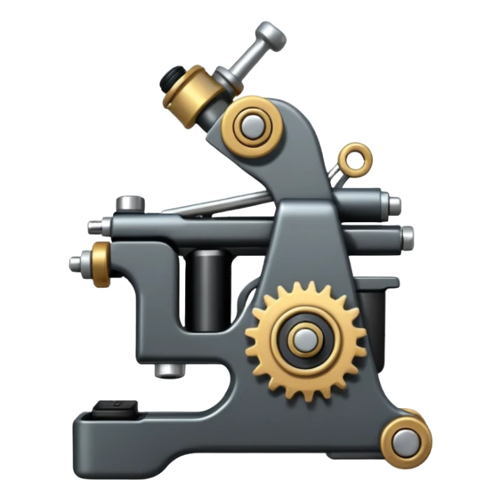 tattoo machine sticker