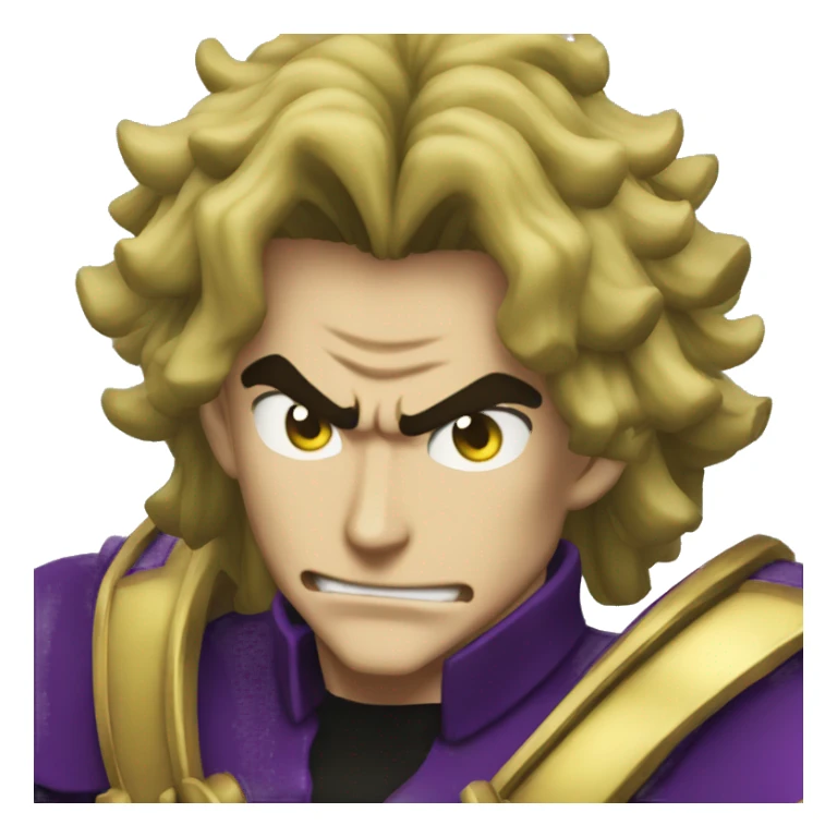 dio from jojos bizzare adventure sticker