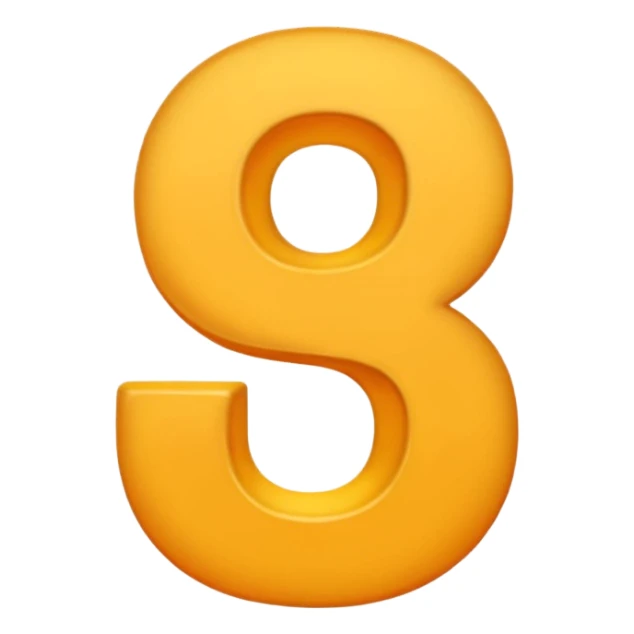 Numbers 9 on a black background sticker