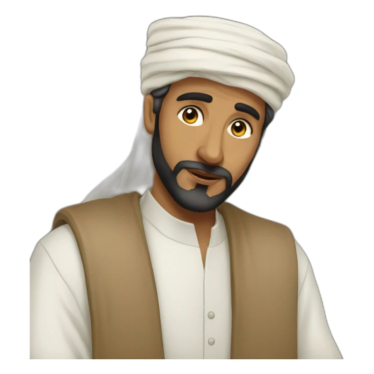 The prophet Muslim sticker